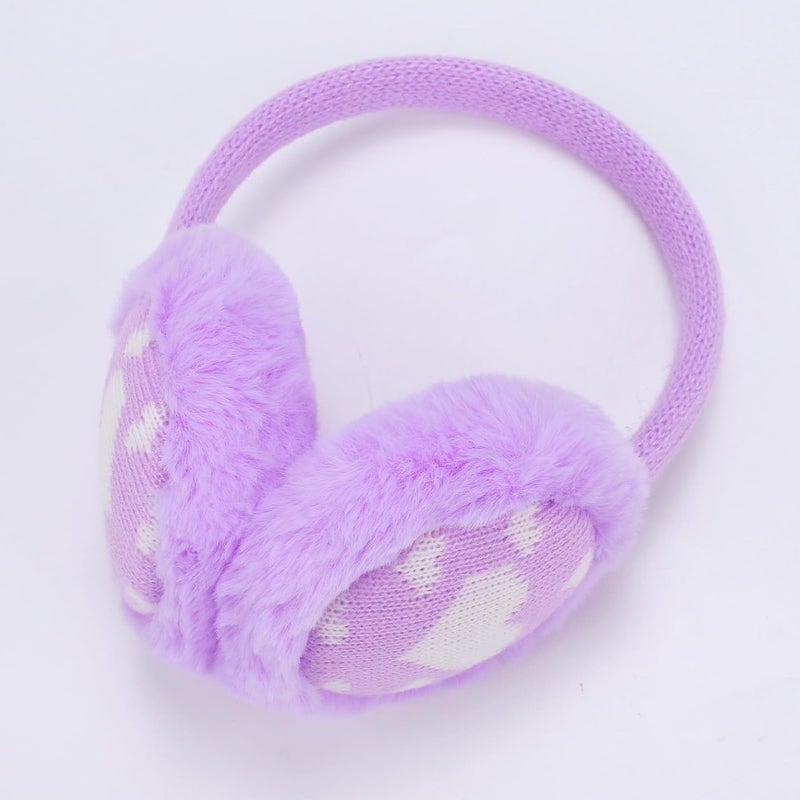 Ztl Kids Knit Earmuffs Winter Outdoor Plush Ear Warmers for Boys Girls 4-16 Years - Image 5